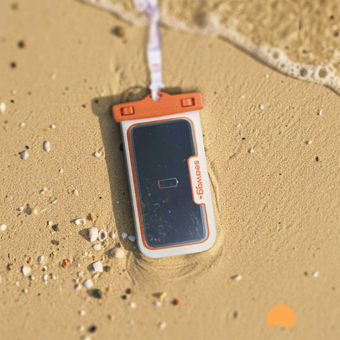 SEAWAG WATERPROOF PHONE CASE <br>BLACK | GREEN