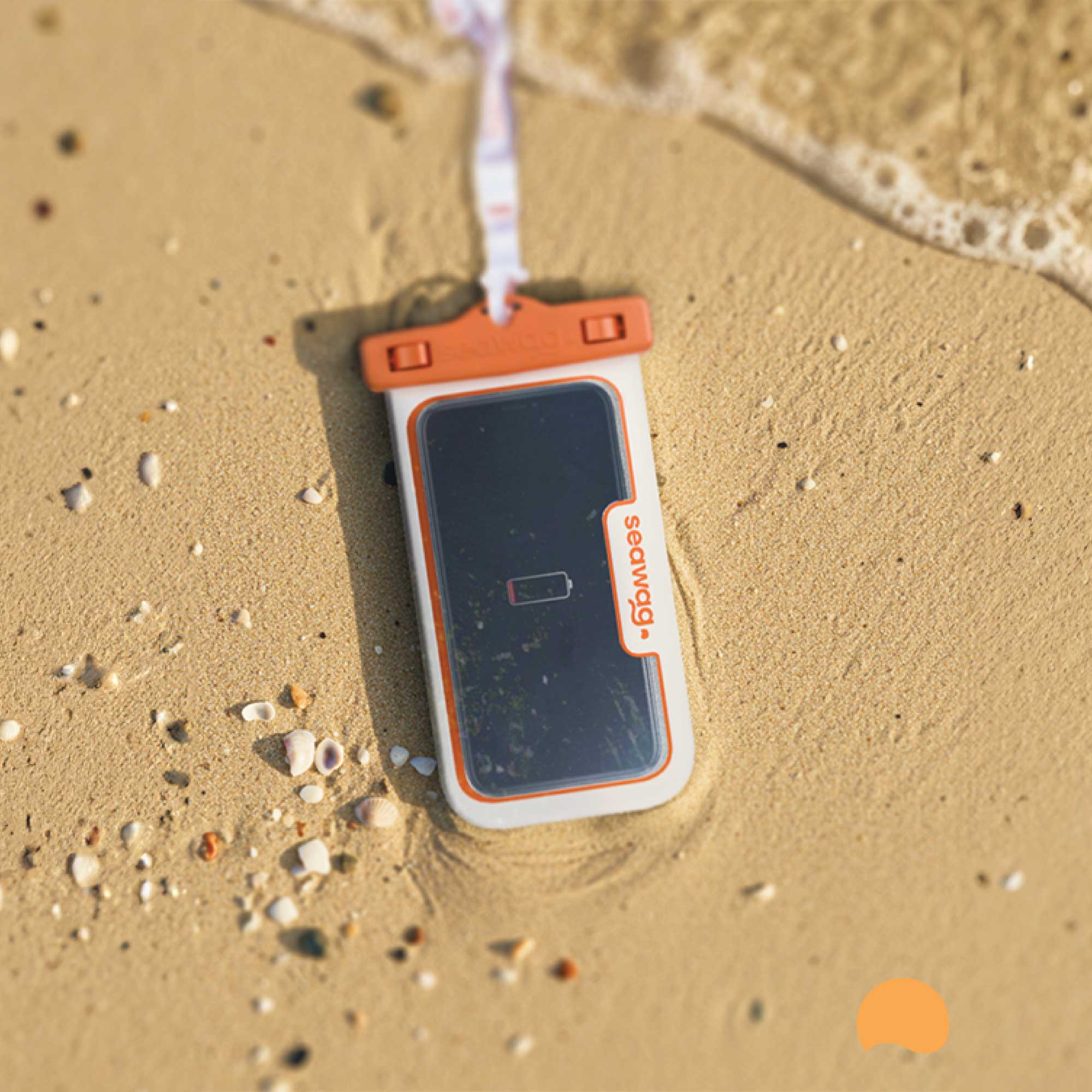 SEAWAG WATERPROOF PHONE CASE <br>WHITE | BLUE