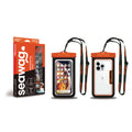 SEAWAG WATERPROOF PHONE CASE <br>BLACK | ORANGE